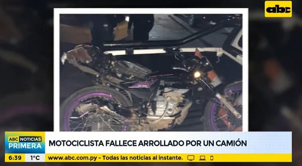 Bache genera fatal accidente sobre Defensores del Chaco