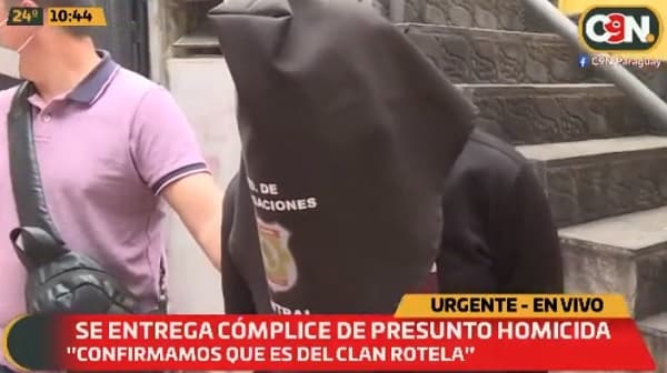 Se entrega cómplice del asesinato de hijo de agente de la Senad