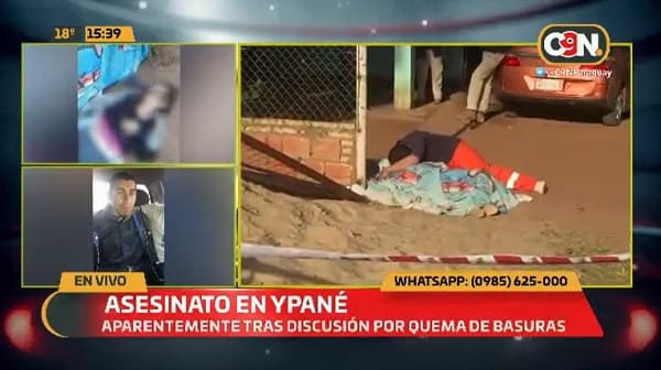 Discusión por quema de basura acaba con una mujer asesinada