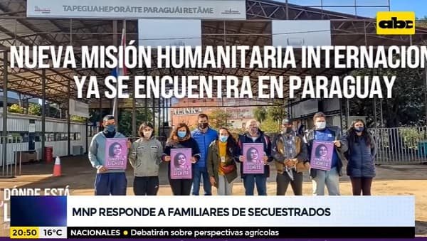 Organismo de DD.HH. responde a críticas de familiares de secuestrados