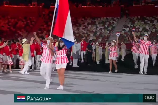 Delegación paraguaya se presenta en los Juegos Olímpicos