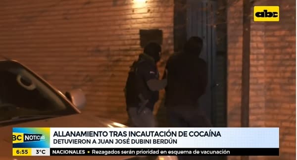 Detienen a otro sospechoso en caso de la megacarga de cocaína