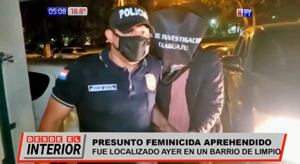 Detienen a sospechoso de feminicidio que se encontraba prófugo