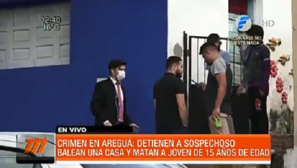 Detienen a sospechoso de crimen de adolescente de 15 años