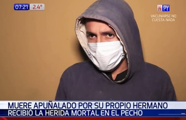 Hombre muere tras ser apuñalado por su hermano