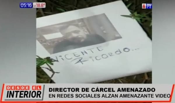Amenazan de muerte a director de la cárcel de Ciudad del Este
