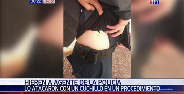 Policía resulta herido durante intervención en Luque