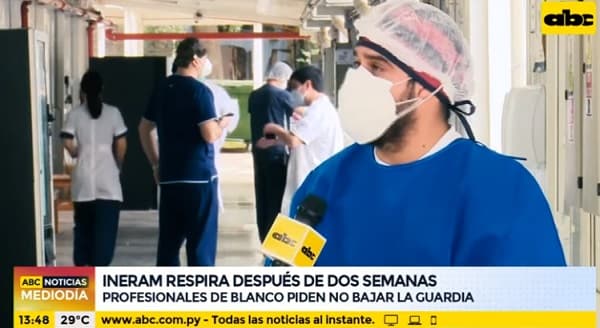 INERAM vuelve “respirar” con aumento de camas libres, afirman