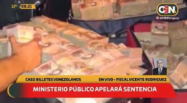 Caso de billetes venezolanos tiene condena de tres años y medio