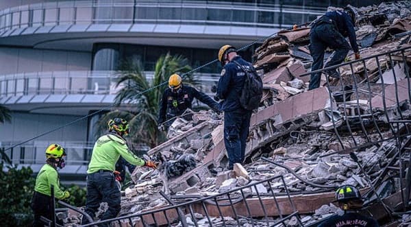 Miami: Hallan 10 cuerpos entre escombros de edificio y cifra de fallecidos asciende a 46
