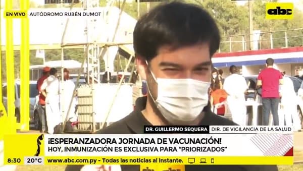 Descenso de casos se presenta luego de llegar al pico, dice Sequera