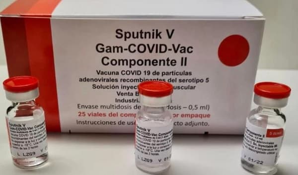 Este fin de semana llegarán dosis de la Sputnik V, según Borba