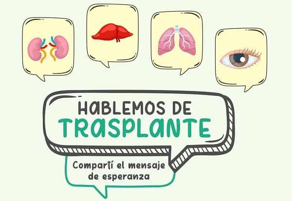 En el Día Nacional del Trasplante instan a donar y a vacunarse contra el Covid-19