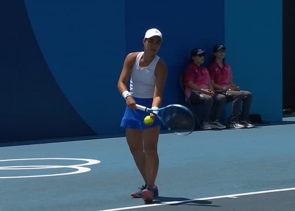 Verónica Cepede cae en primera ronda