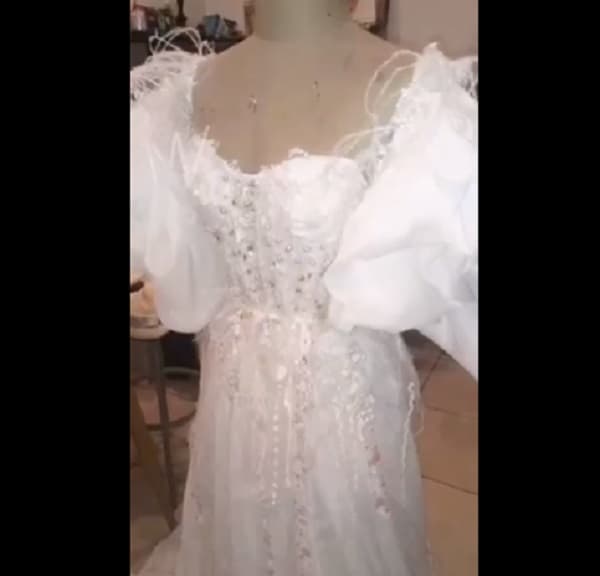 La “pesadilla” del vestido de novia que se volvió viral