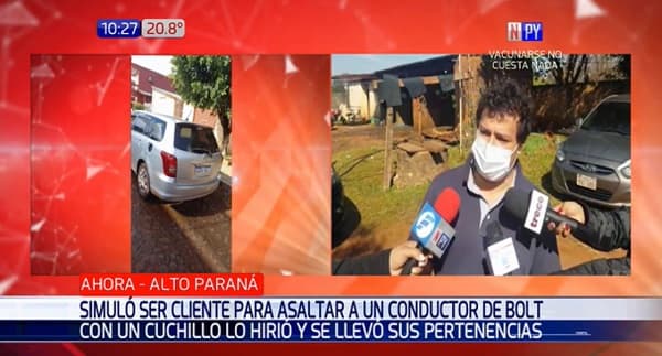 Despojan de automóvil a conductor de Bolt en el este