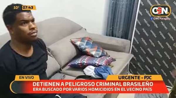 Detienen en Pedro Juan a brasileño sospechoso de varios crímenes