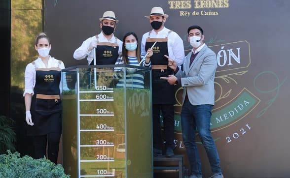 Establecen récord con el carrulim más grande del mundo