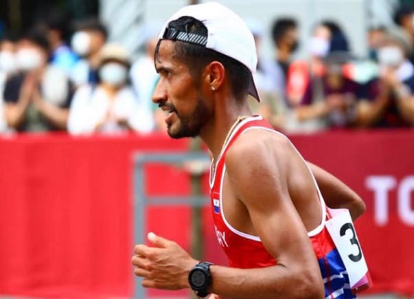 Ayala concluye maratón como uno de los mejores sudamericanos