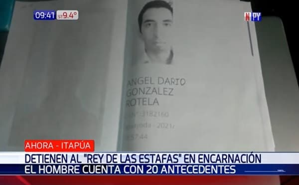 Detienen al considerado como el “rey de la estafa”