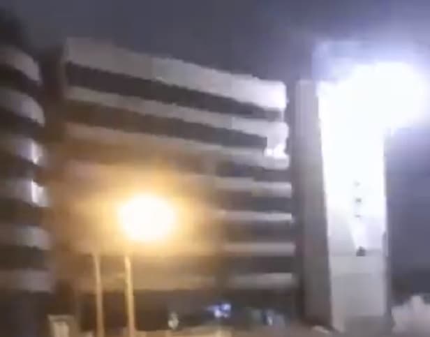 “Bombardean” inmediaciones del hotel de Flamengo