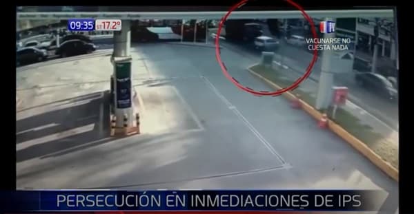 “Tortolero” logra huir de la policía tras persecución en zona del IPS