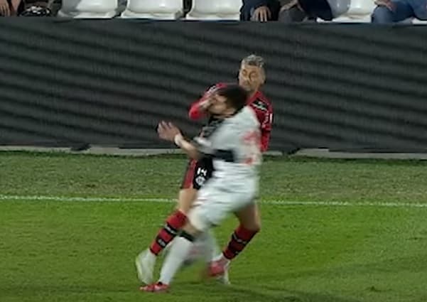 VAR consideró “todo normal” en la jugada que envió al sanatorio a Salazar