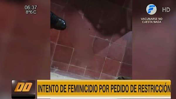 Pedido de restricción desata intento de feminicidio