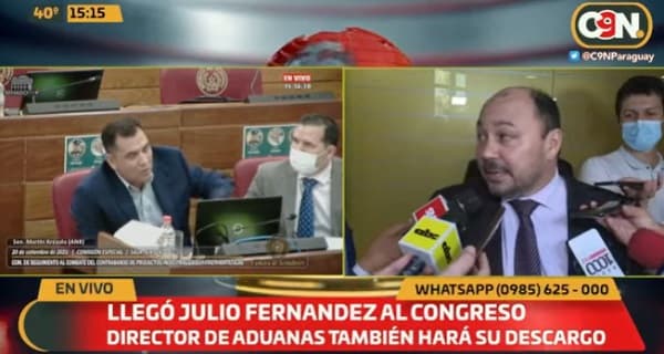 Arévalo y Fernández se presentan en el Senado tras cruce de denuncias