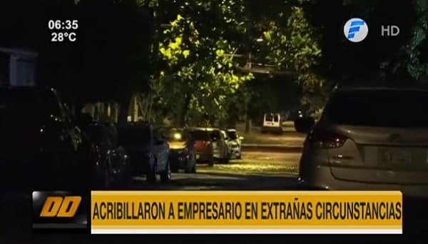 Acribillan a empresario en el barrio Jara de la capital