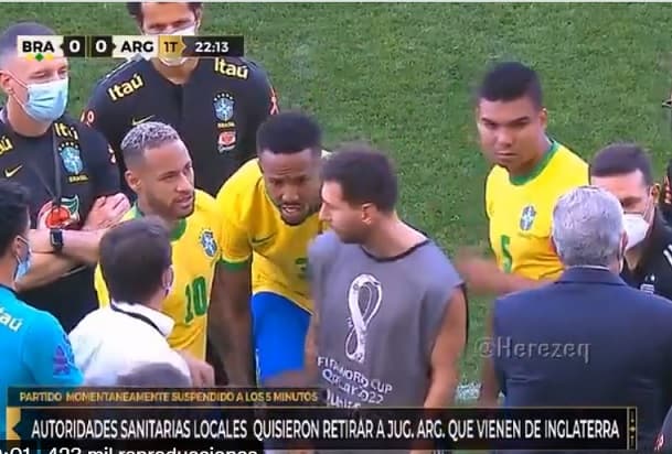 Futbolistas omitieron indicar que estuvieron en país restringido, según Anvisa