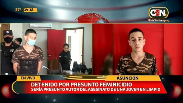 Detienen a sospechoso de feminicidio en Limpio