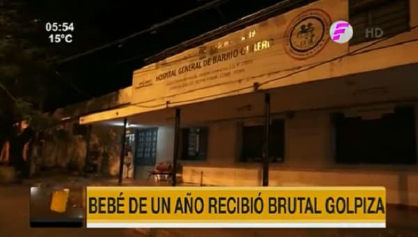 Beba de un año es sometida a golpiza y el padre denuncia a la madre