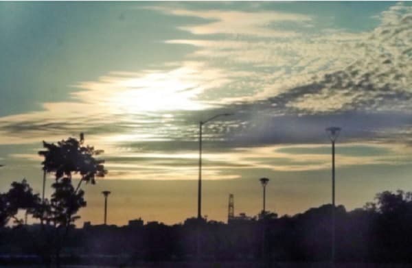 Anuncian frío y tormentas para el final de la jornada