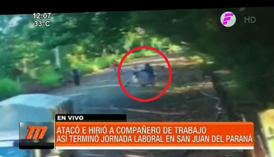Hombre hiere a compañero de trabajo y dicen que hay mujer en discordia
