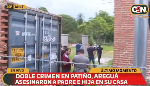 Asesinan a padre e hija en zona de Patiño