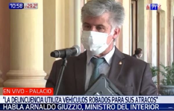 “Hay una leve reducción de la inseguridad”, asegura Giuzzio