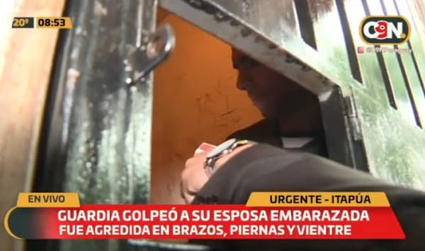 Embarazada denuncia a su pareja por someterla a golpes