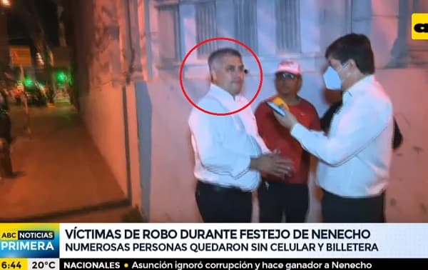 Hasta intendente sufre robo durante festejos de Nenecho