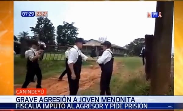 Fiscalía imputa a menonita por agresión a joven