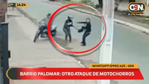 Mujer sufre cortes de machetillo en asalto en Lambaré