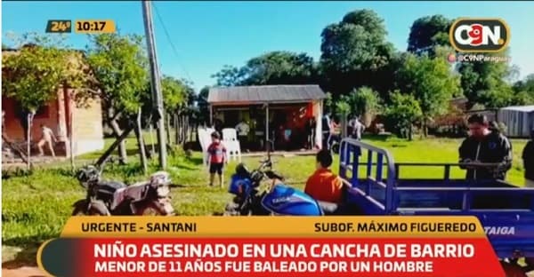 Discusión acaba con niño baleado y muerto