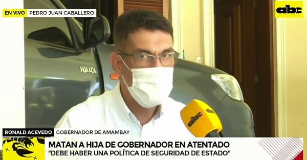 Pedro Juan entró en el descontrol tras muerte de Rafaat, afirma gobernador