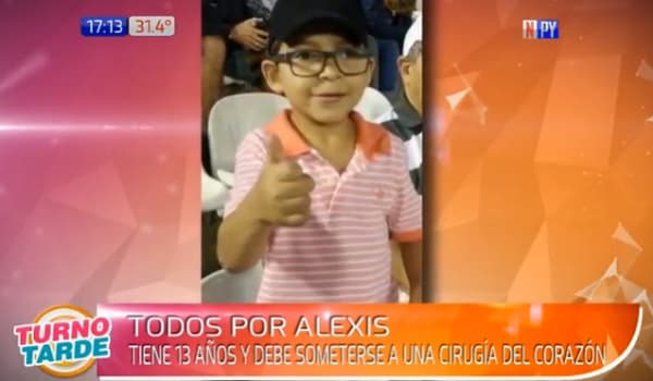 Niño necesita válvula para el corazón y familia apela a la solidaridad