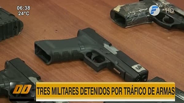 Detienen a tres militares por venta de armas de Dimabel