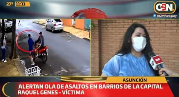 Motochorros someten a estudiantes en la capital