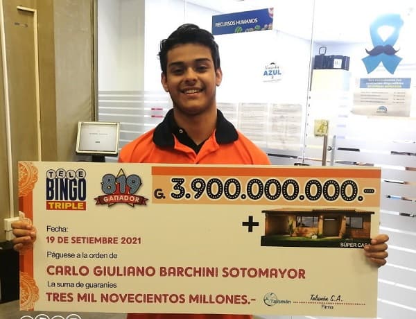 “Cheto” gana G. 3.900 millones en Telebingo y es sensación en redes
