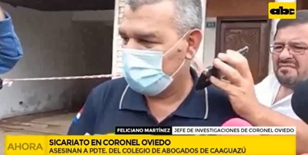 Asesinan en su oficina a presidente del Colegio de Abogados de Caaguazú