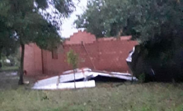 Granizadas generan destrozos en varias zonas del país