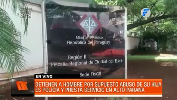 Detienen e imputan a policía por abuso sexual de su hija biológica